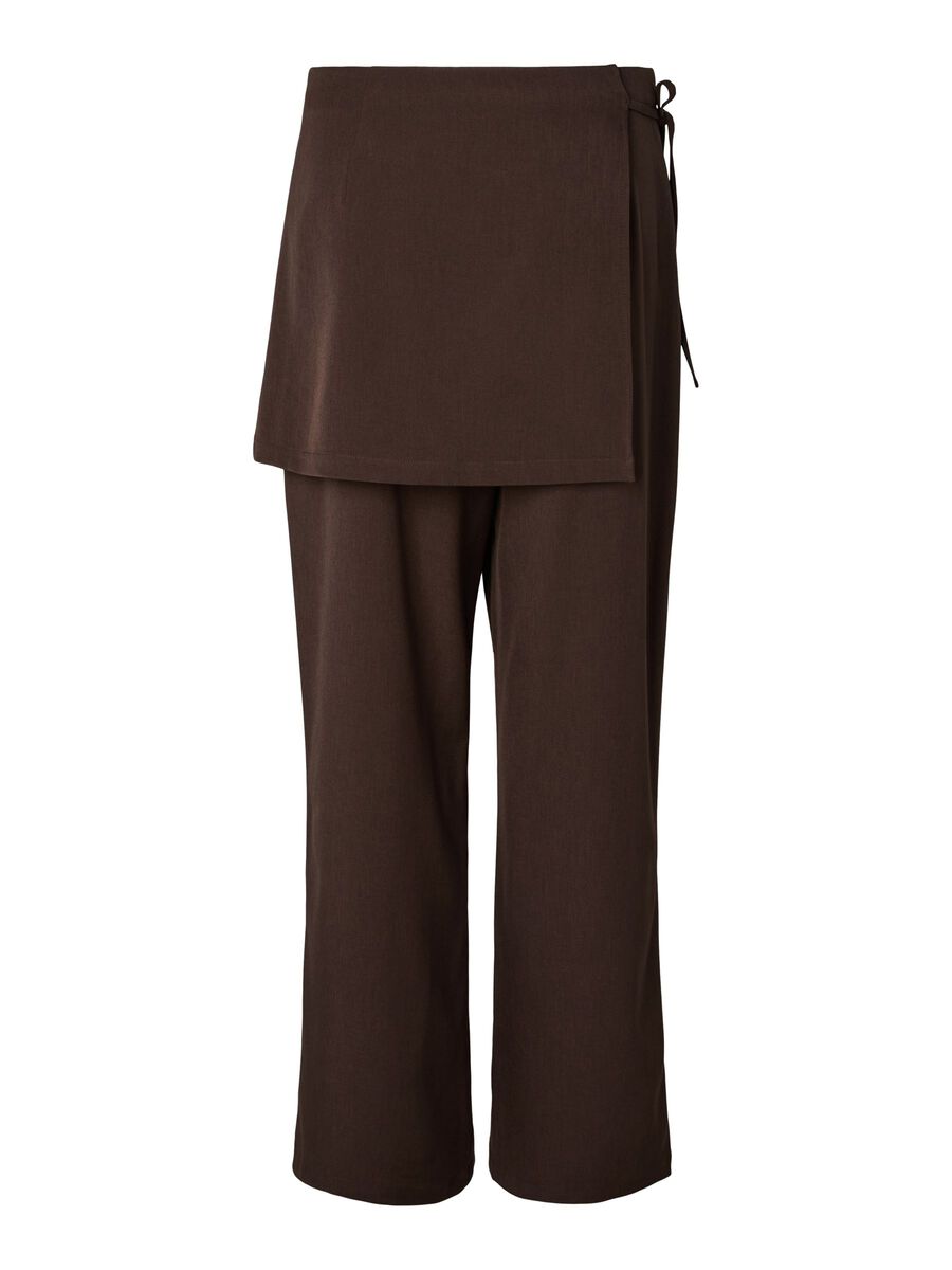 Product carousel image - PCJOSSA MW TROUSERS, Hot Fudge | 2