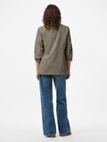 Product image thumbnail - PCBOSELLA 3/4 PRINTED BLAZER, White Pepper | 2