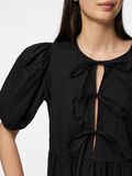 Product image thumbnail - PCJOLLY STRIK TOP MET POFMOUWEN, Black | 4