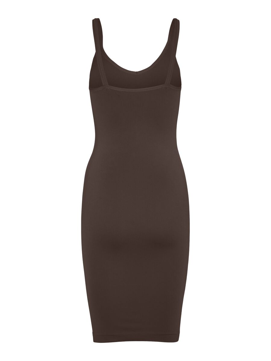 Carousel image - PCBALLROOM SLIP DRESS, Hot Fudge | 2
