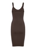 Product image thumbnail - PCBALLROOM SLIP DRESS, Hot Fudge | 2
