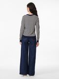 Product image thumbnail - PCNORA GEBREID VEST, Maritime Blue | 2