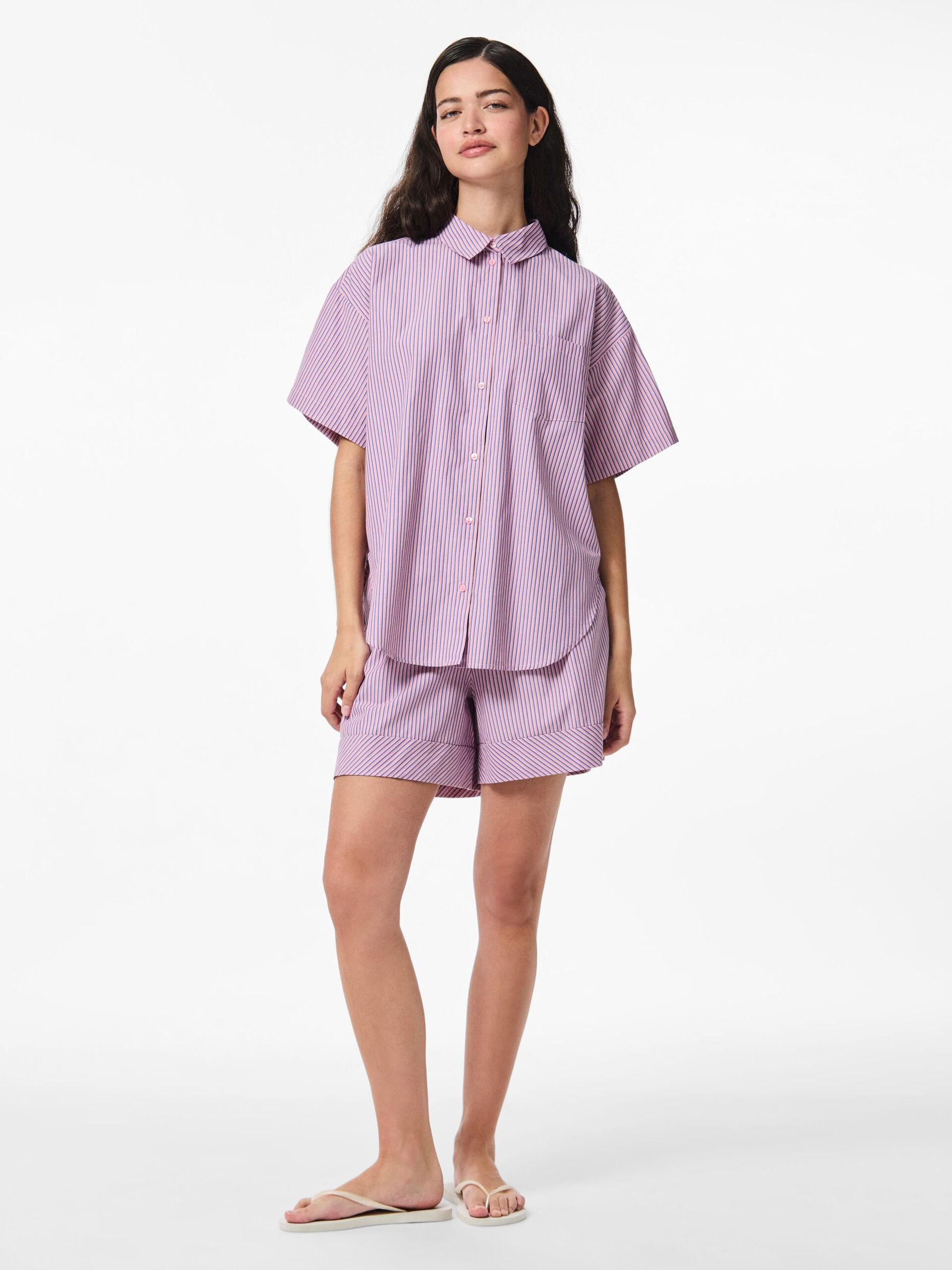 Carousel image - PCFEMME SHIRT, Fuchsia Pink | 6