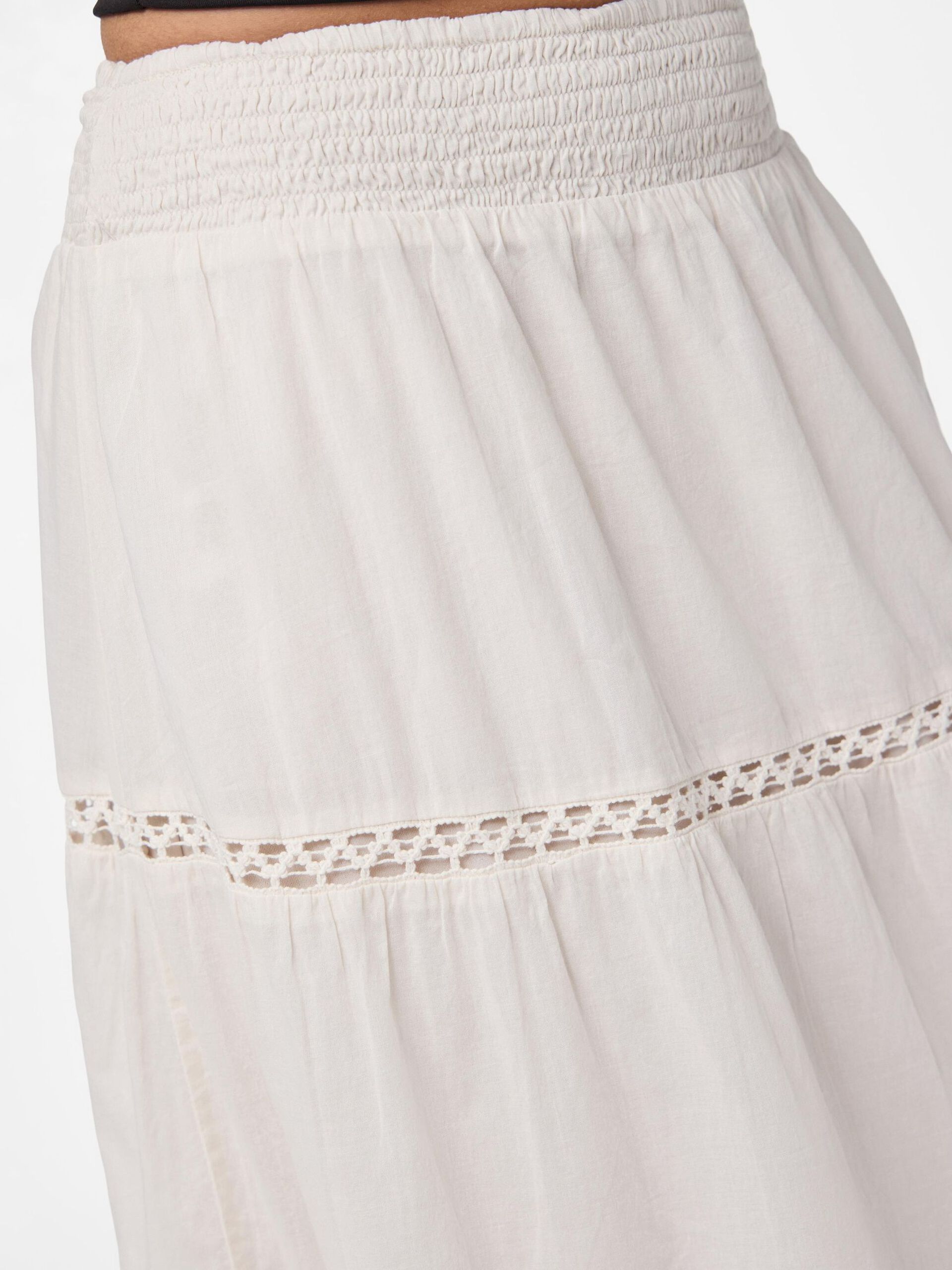 Carousel image - PCASTRID MAXI SKIRT, White Sand | 4