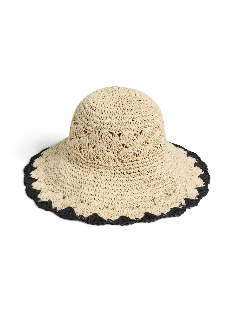 Product carousel image - PCKYDIA CONTRAST HAT, Nature | 1