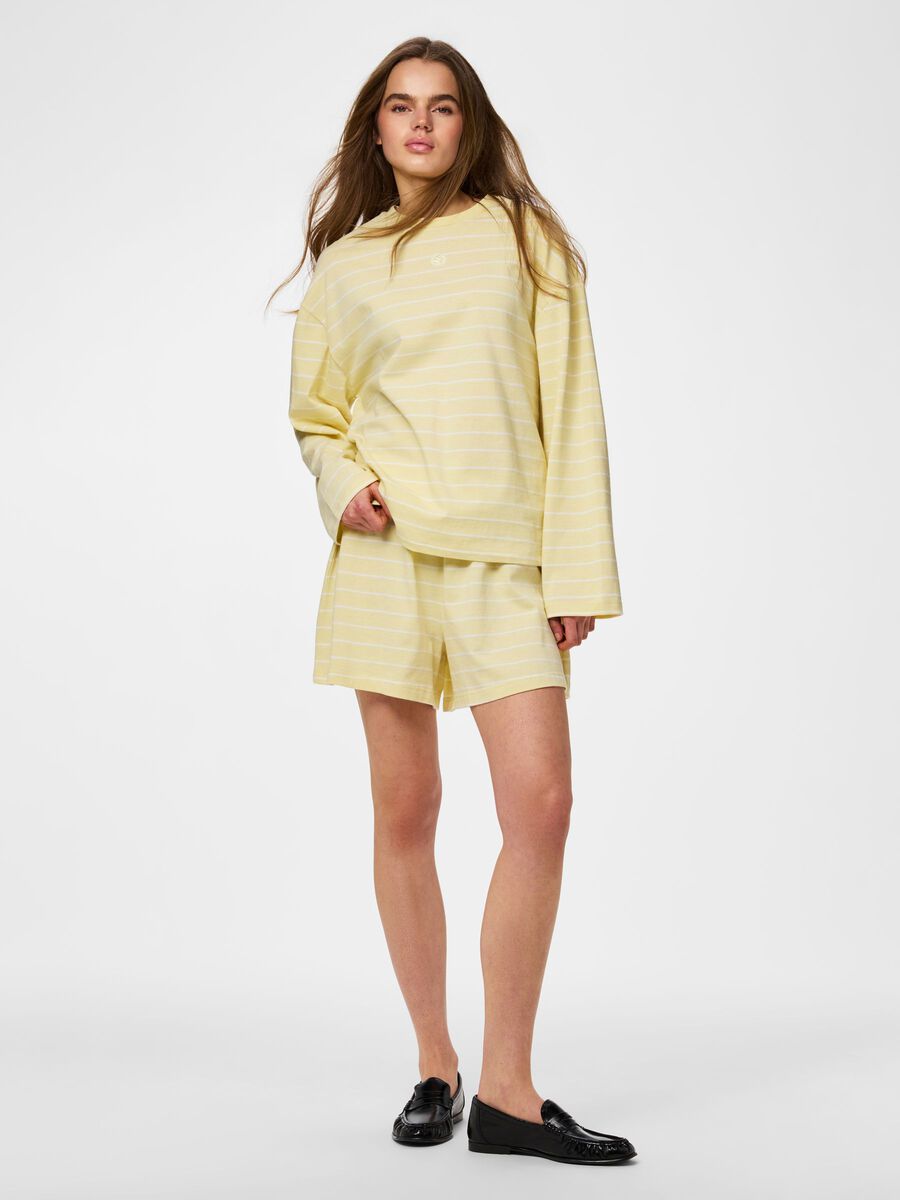 Carousel image - PCSADIE HW SHORTS, French Vanilla | 5