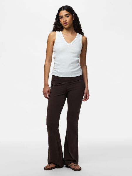 Pieces PCGEORGINA MW FLARED LEGGINGS, Hot Fudge, highres - 17170426_HotFudge_005.jpg