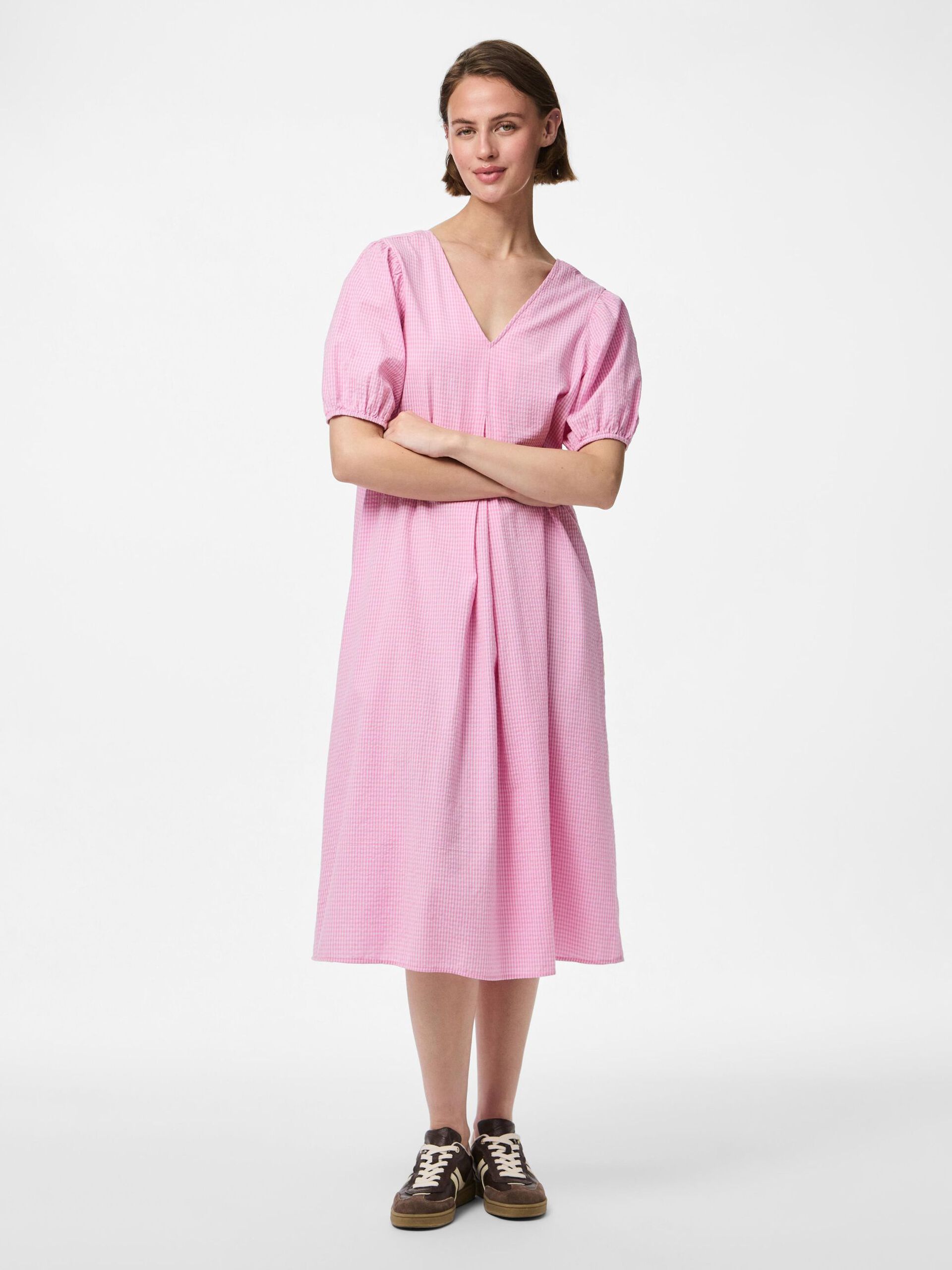 Carousel image - PCALMA 2/4 MIDI DRESS, Pink Tulle | 4