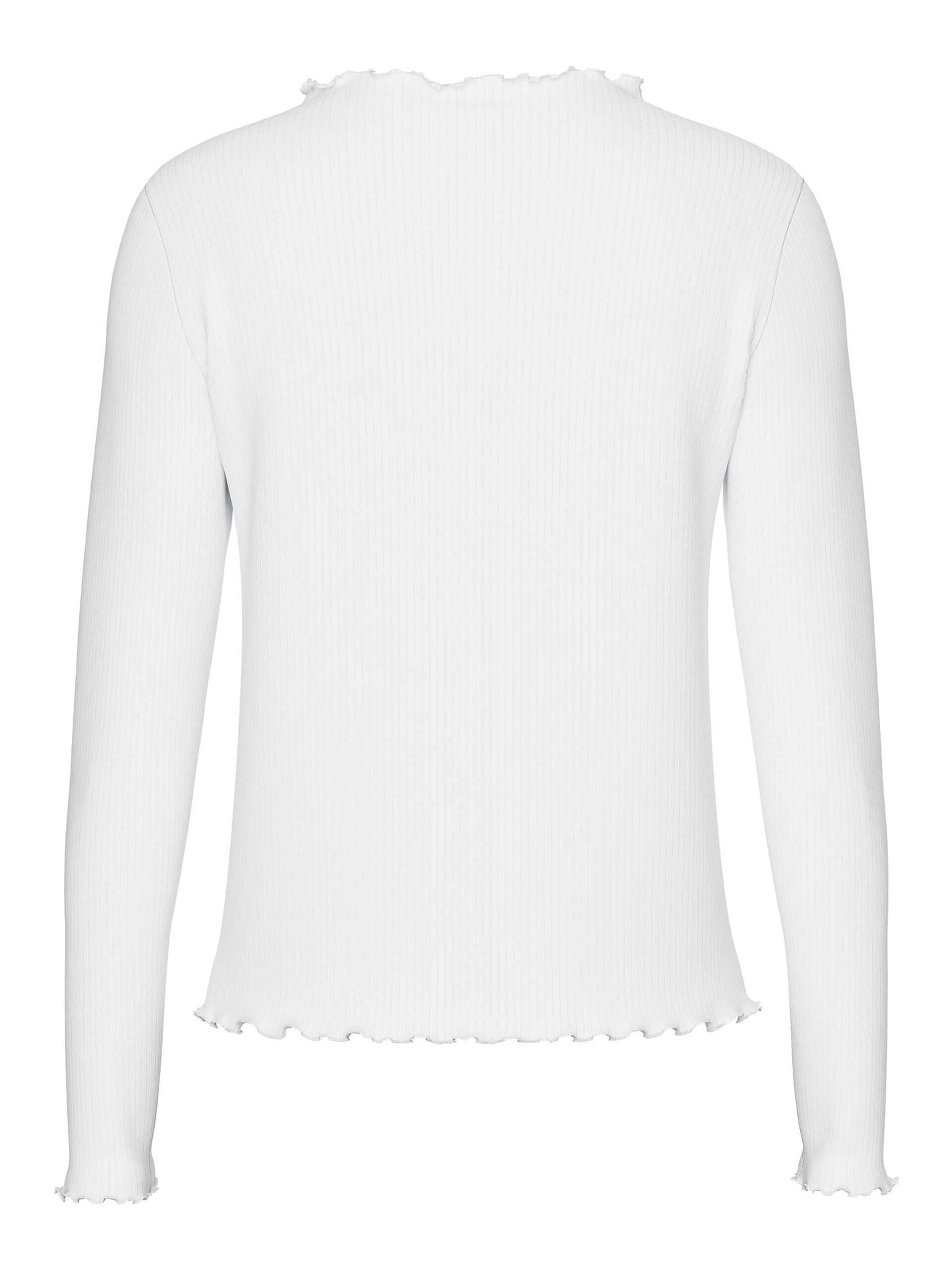 Carousel image - PCNICCA BABYLOCK-SYDD LÅNGÄRMAD TOPP, Bright White | 7