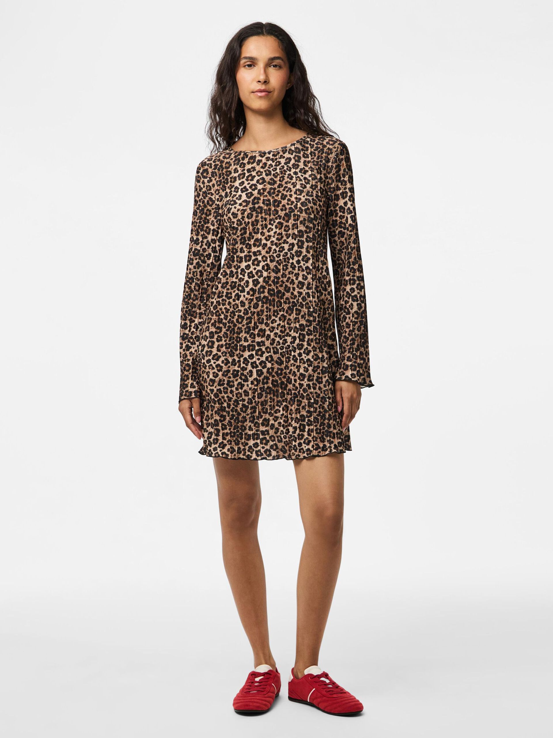 Carousel image - PCAMBER MIDI-JURK, Black | 3
