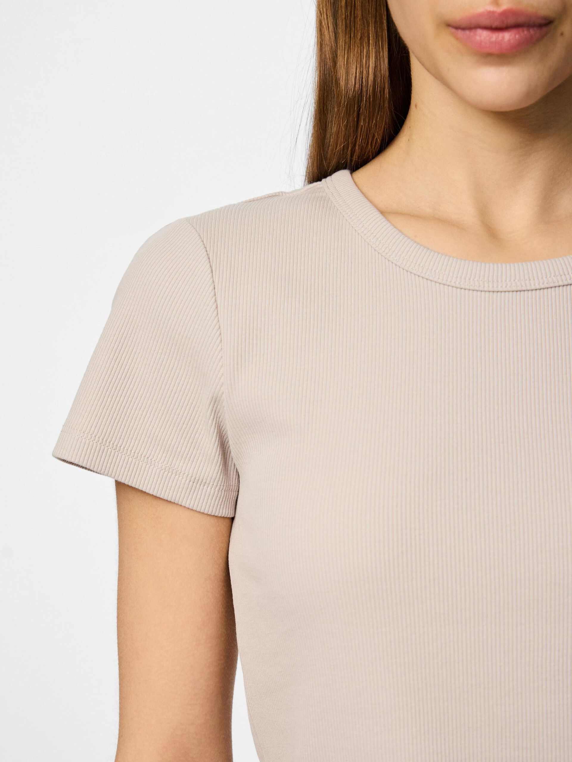 Carousel image - PCMAY GERIBD T-SHIRT, Silver Gray | 4