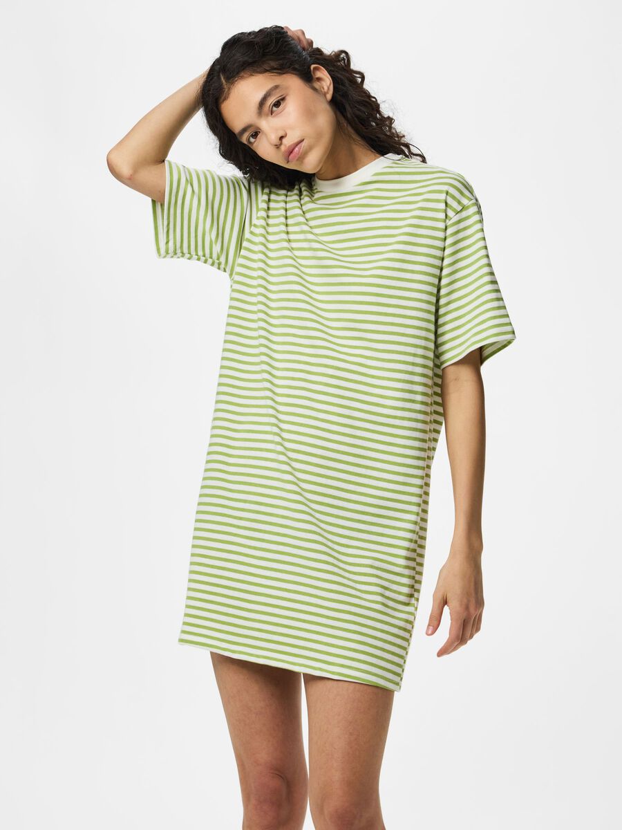 Carousel image - PCSADIE  MINI DRESS, Bright White | 5