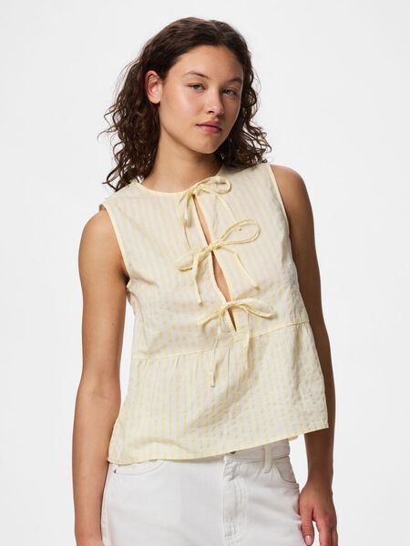 Pieces PCJOLLY TIE SLEEVELESS TOP, French Vanilla, highres - 17162303_FrenchVanilla_1235508_003.jpg