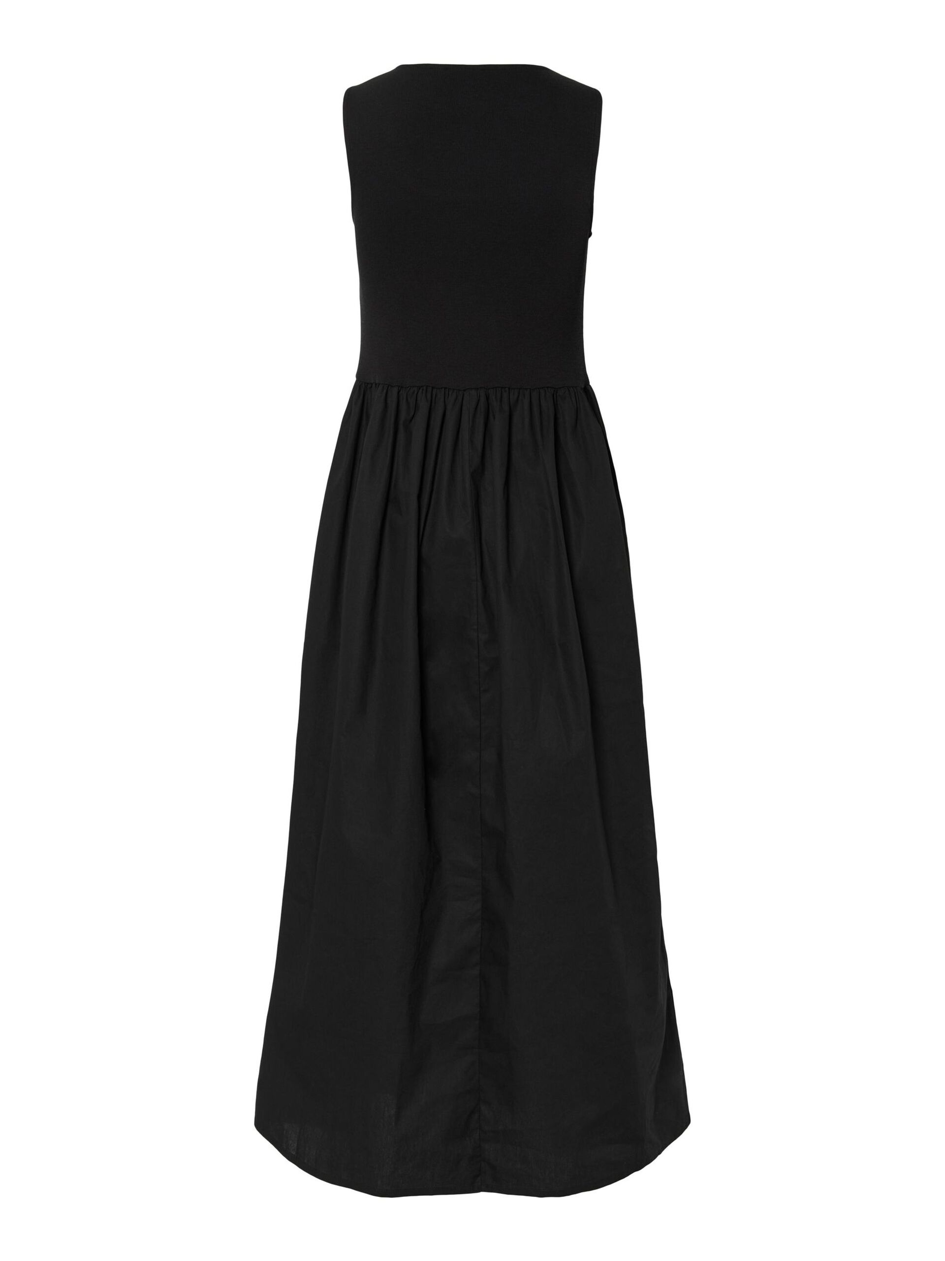 Carousel image - PCDULLA ROBE MI-LONGUE, Black | 6