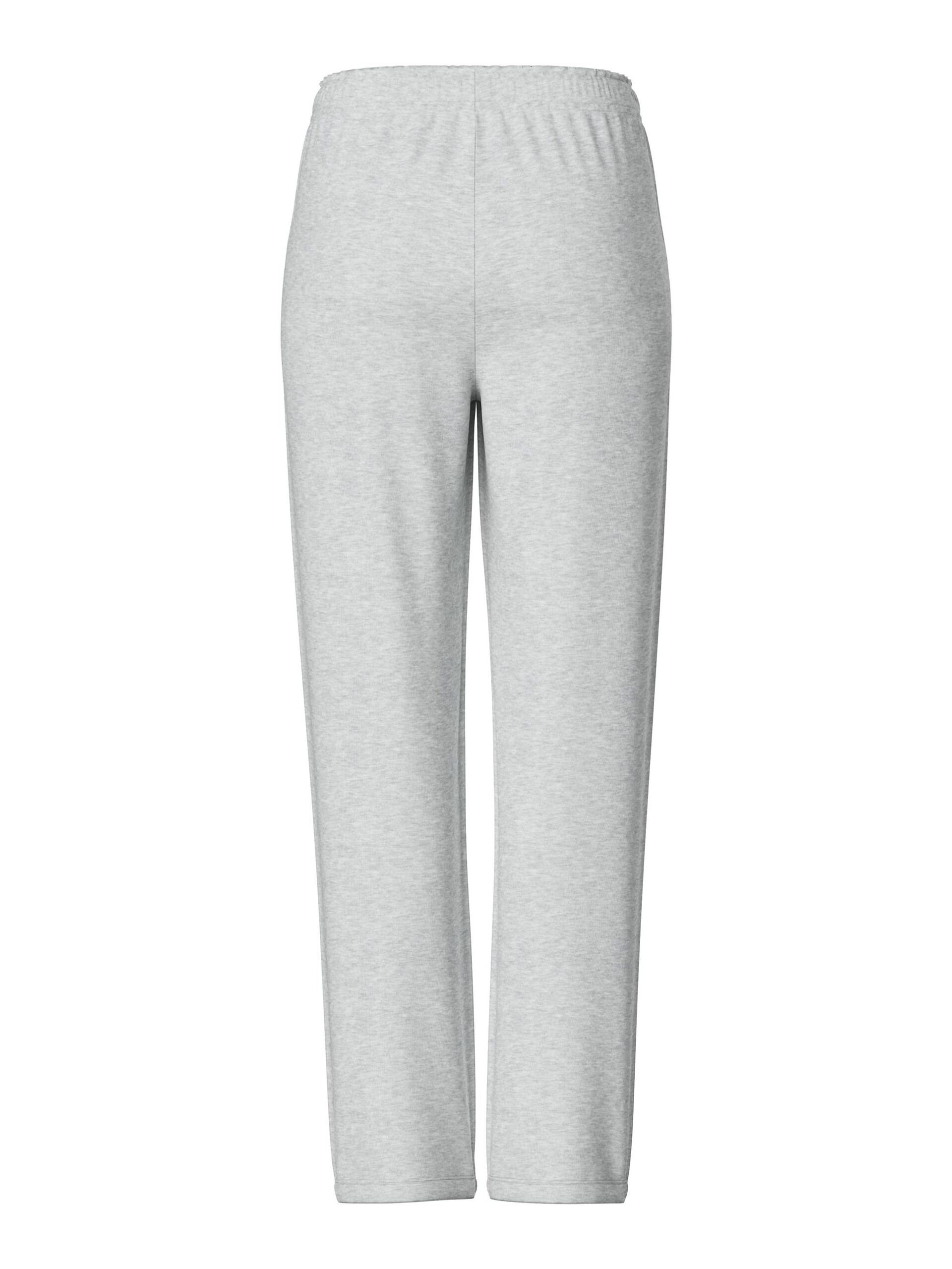 Carousel image - PCCHILLI - DROIT JOGGING EN MOLLETON, Light Grey Melange | 7