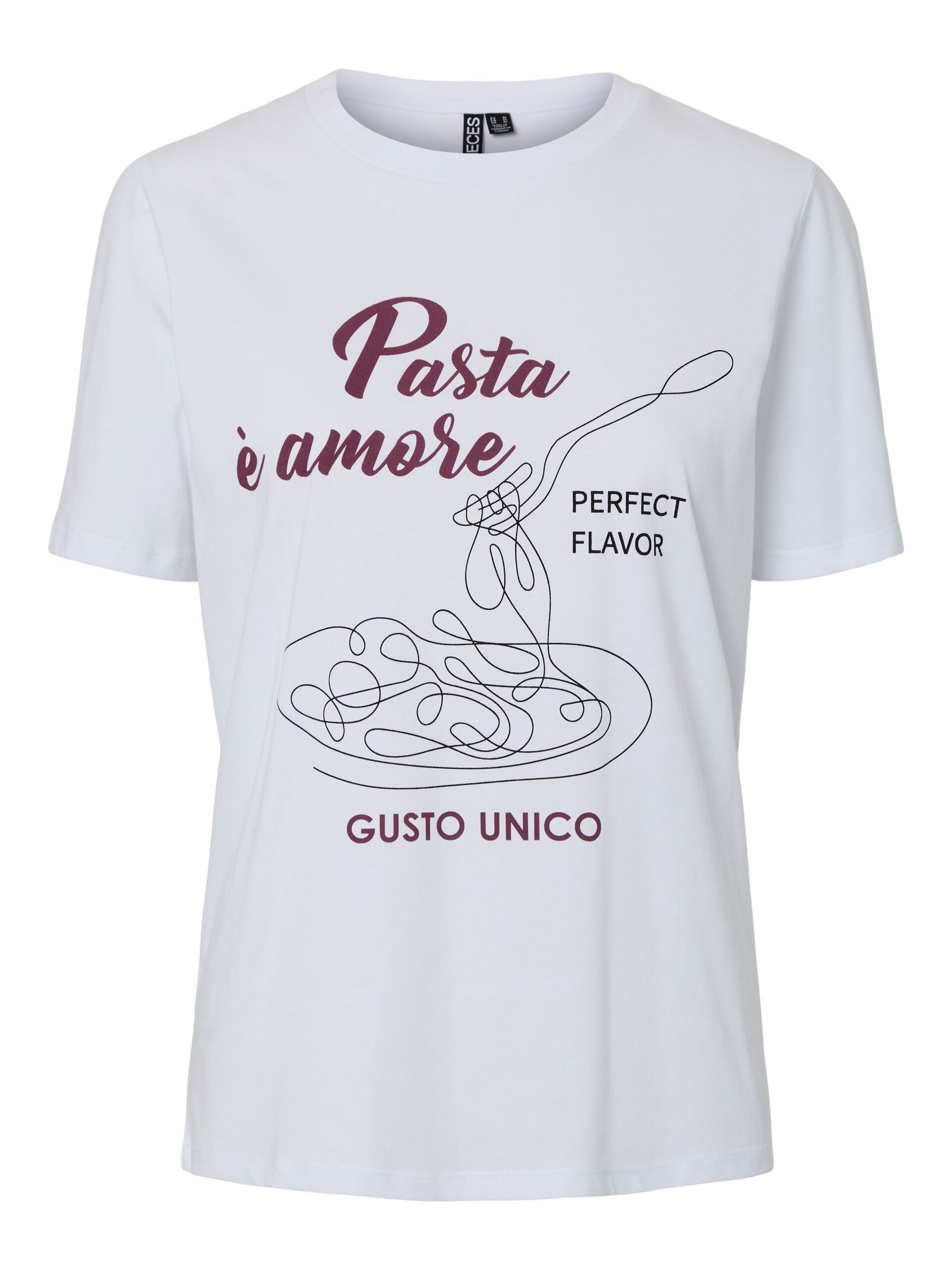 Carousel image - PCJILLIANE PRINT T-SHIRT, Bright White | 5