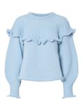 Product image thumbnail - PCRIKKA  KNITTED JUMPER, Airy Blue | 5