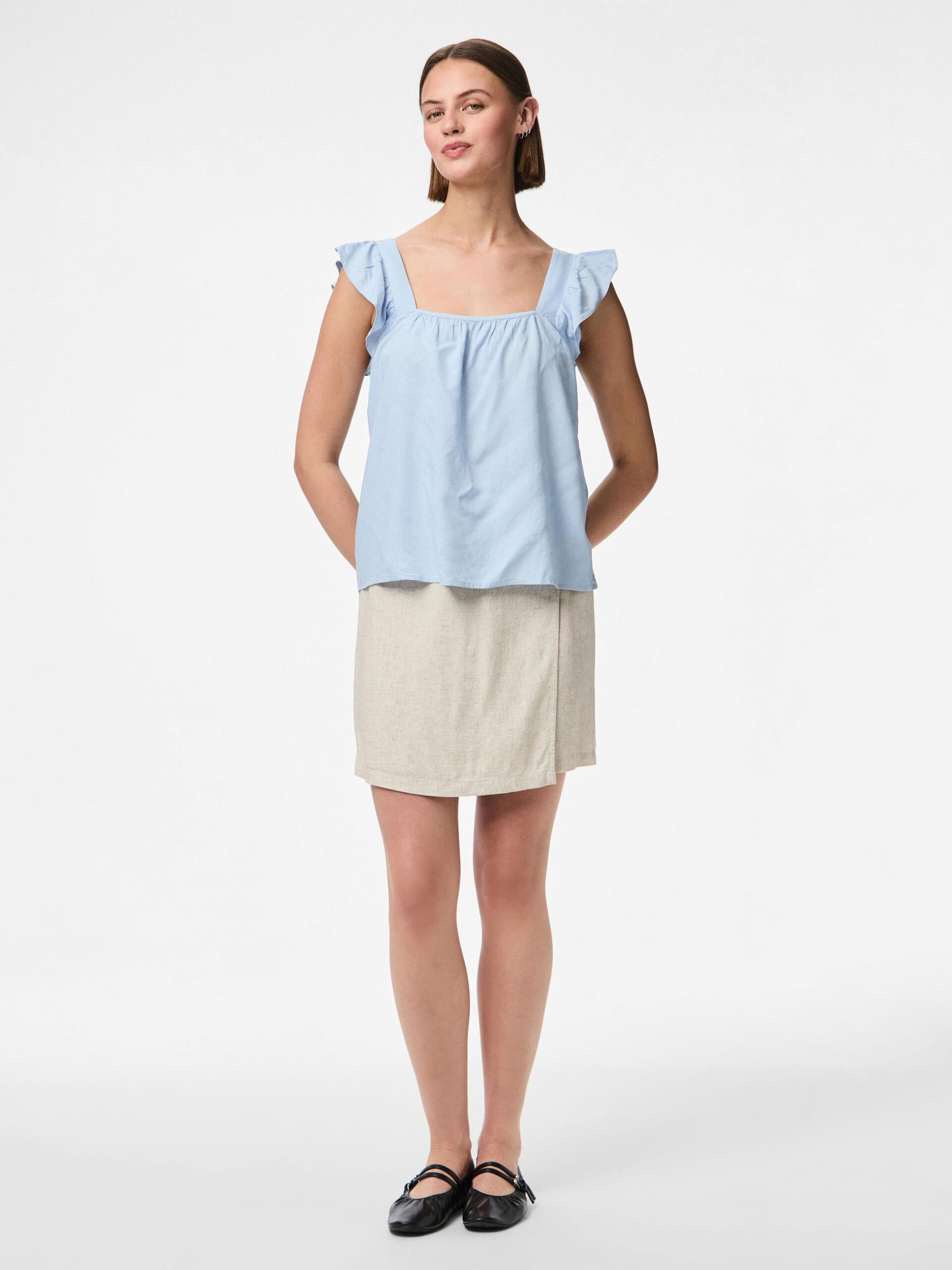 Carousel image - PCPIA TOP, Cashmere Blue | 3