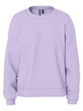 Product image thumbnail - PCCHILLI LOOSE FIT SWEATSHIRT, Pastel Lilac | 1