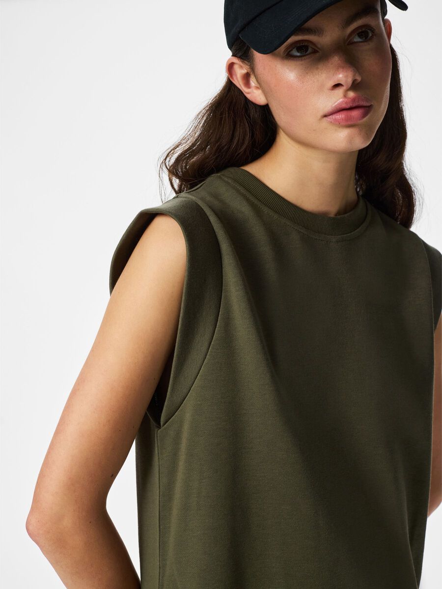 Carousel image - PCCHILLI SWEAT DRESS, Kalamata | 4