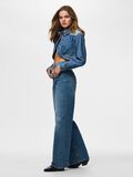 Product image thumbnail - PCRODEO HW WESTERN VIDA JEANS, Medium Blue Denim | 1