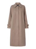 Product image thumbnail - PCJOELLA MANTEAU, Taupe Gray | 5