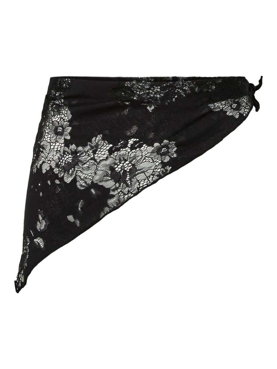 Product carousel image - PCARIA LACE  SARONG, Black | 1