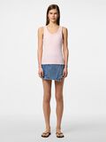 Product image thumbnail - PCMAY RIBBED TANK TOP, Pink-A-Boo | 3