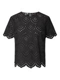 Product image thumbnail - TOP Z KR&Oacute;TKIMI RĘKAWAMI, Black | 6