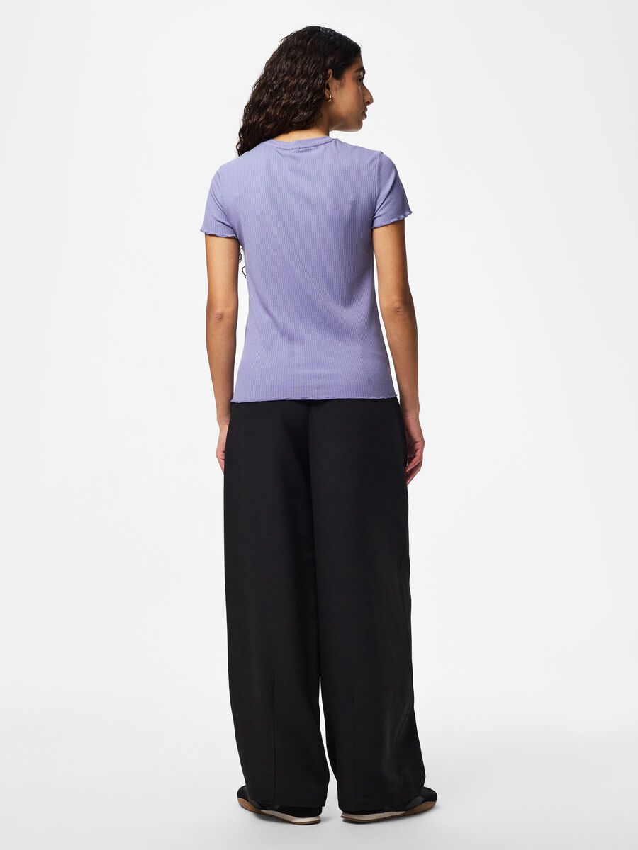 Product carousel image - PCNICCA RIBBET T-SHIRT, Silver Bullet | 2