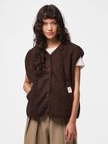 Product image thumbnail 1 PCKATTY TEDDY  VEST, Hot Fudge