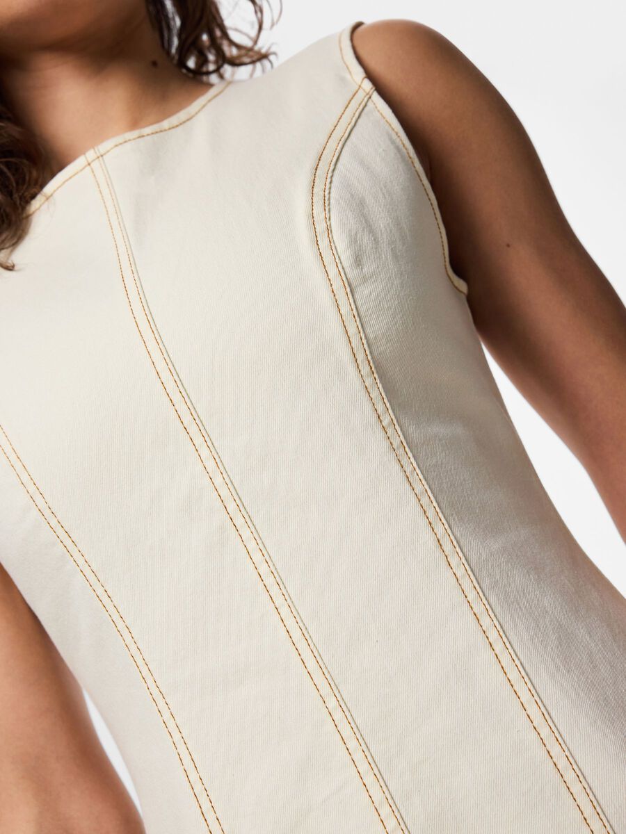 Carousel image - VESTITO MIDI, Sweet Corn | 6