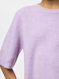 Product image thumbnail - PCSILLY KURZARM STRICKTOP, Pastel Lilac | 4