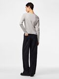 Product image thumbnail - PCMARIE - POINTELLE CARDIGAN, Light Grey Melange | 2