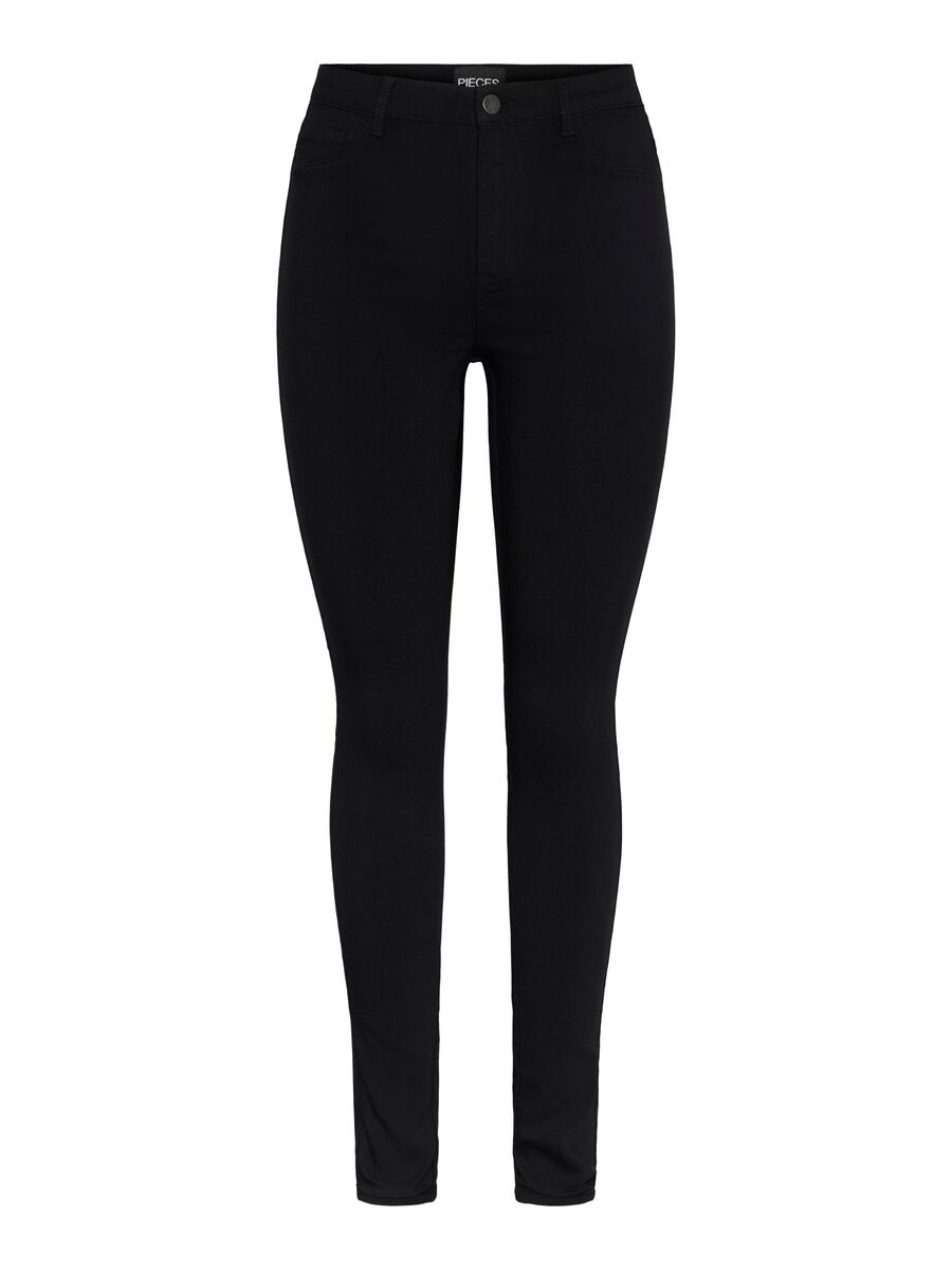 Product carousel image - PCHIGHSKIN HW JEGGINGS, Black | 1