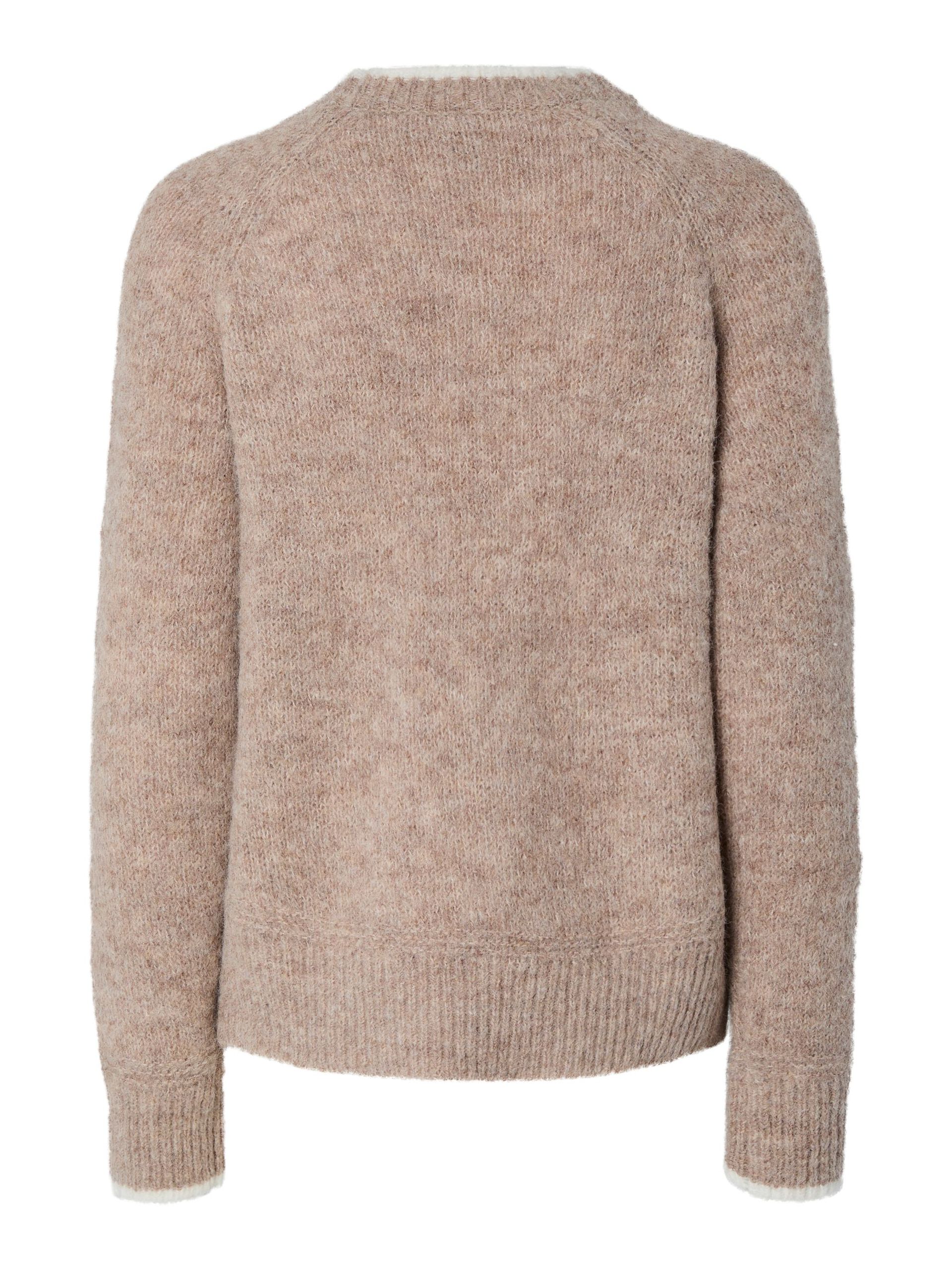 Carousel image - PCIVY PULLOVER, Greige | 7