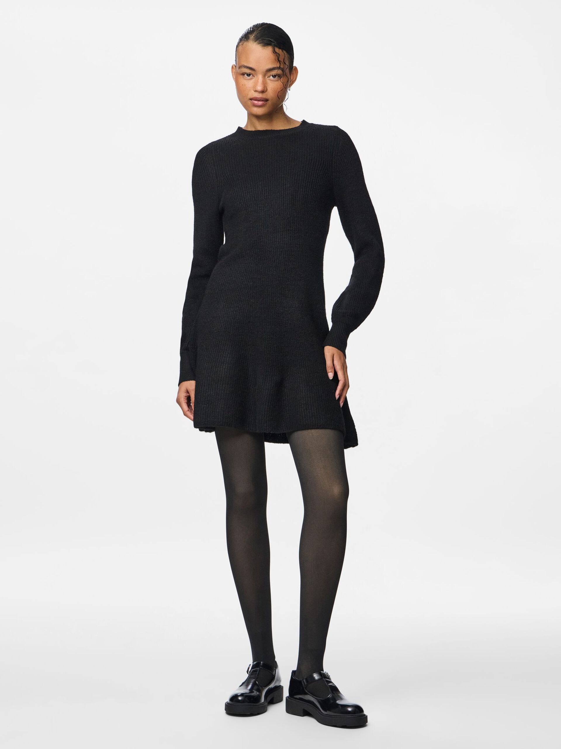 Carousel image - PCSOPHIE FLEECE TIGHTS, Black | 4