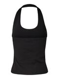 Product image thumbnail - PCMAY  HALTERNECK TOP, Black | 7