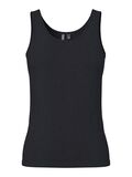 Product image thumbnail - PCSIRENE  SLEEVELESS TOP, Black | 6