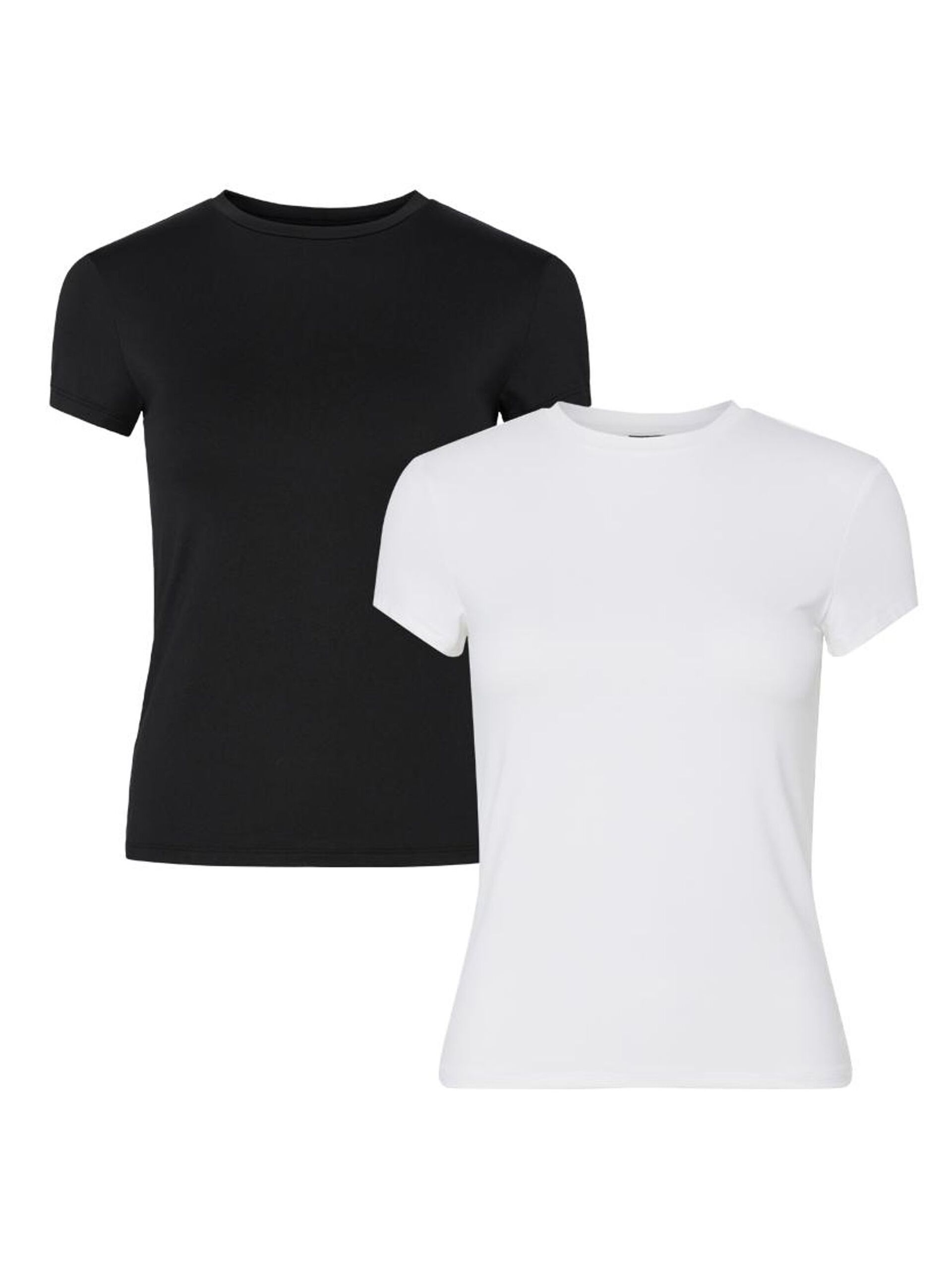 Carousel image - PCFYLLA 2-PACK T-SHIRT, Black | 5