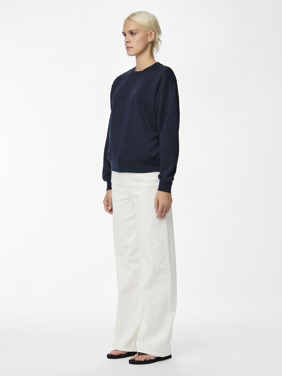Product carousel image - PCCHILLI LOOSE FIT SWEATSHIRT, Sky Captain | 2