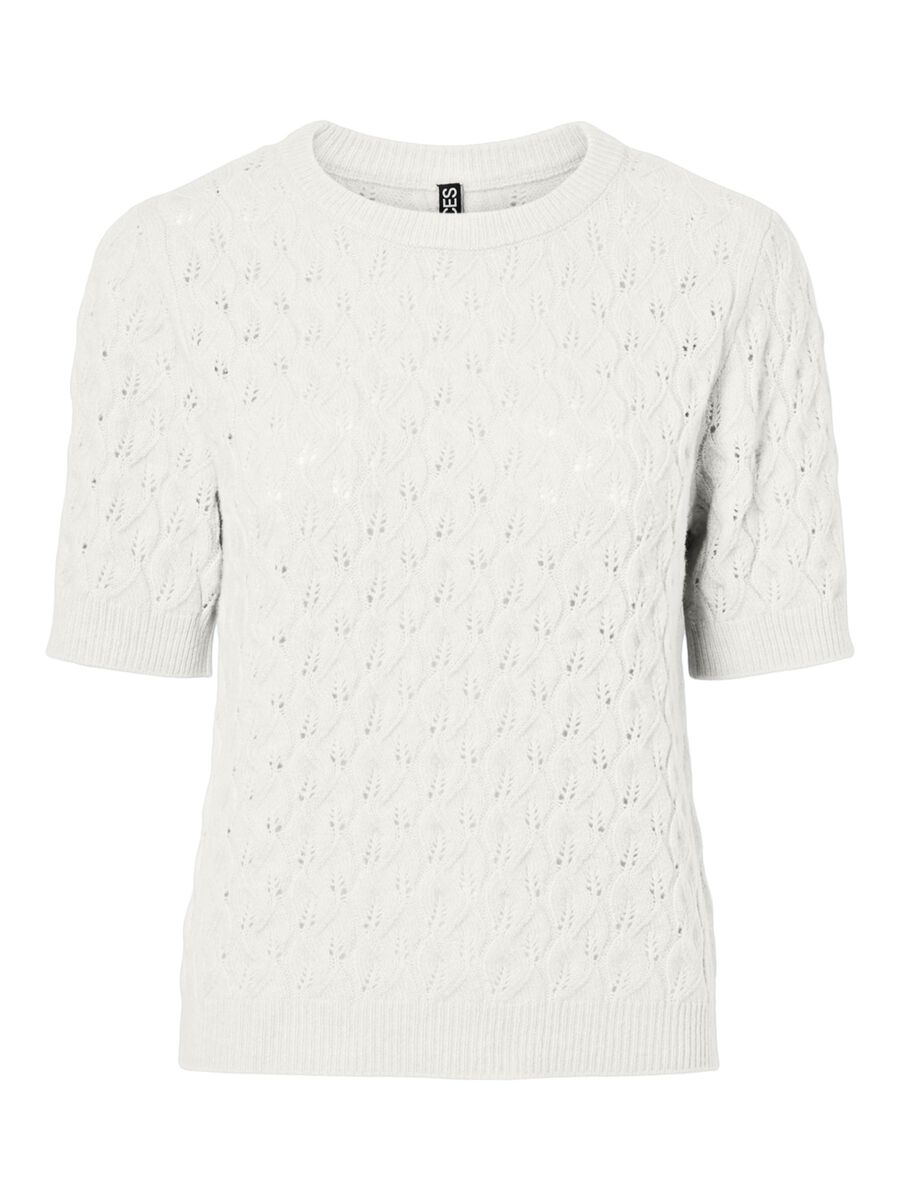 Product carousel image - GEBREIDE TOP, Cloud Dancer | 2