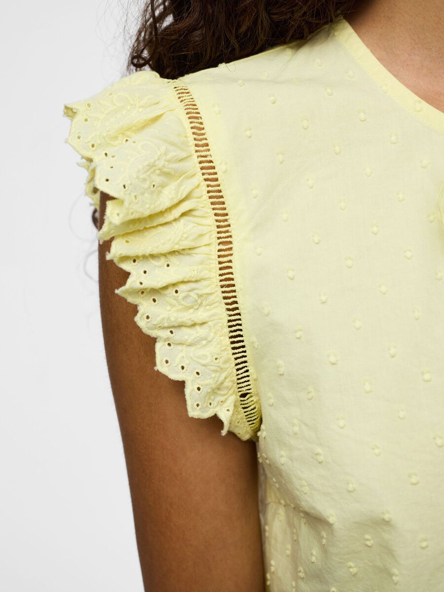 Carousel image 7 PCGOLDIE MOUWLOZE TOP, French Vanilla