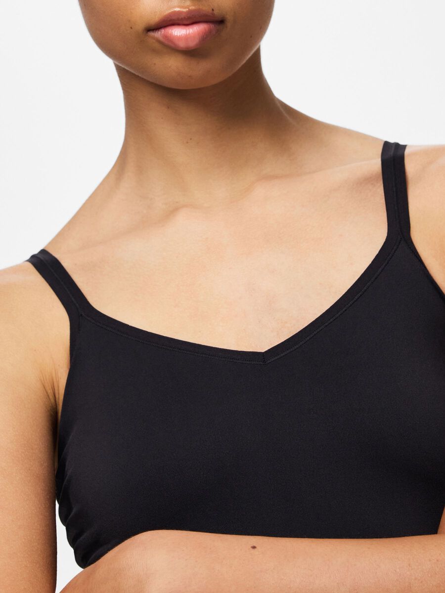 Carousel image - PCBALLROOM SLIP DRESS, Black | 4