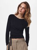 Product image thumbnail 1 PCJULIANE - ROYA - 2 EN 1 TOP &Agrave; MANCHES LONGUES, Black