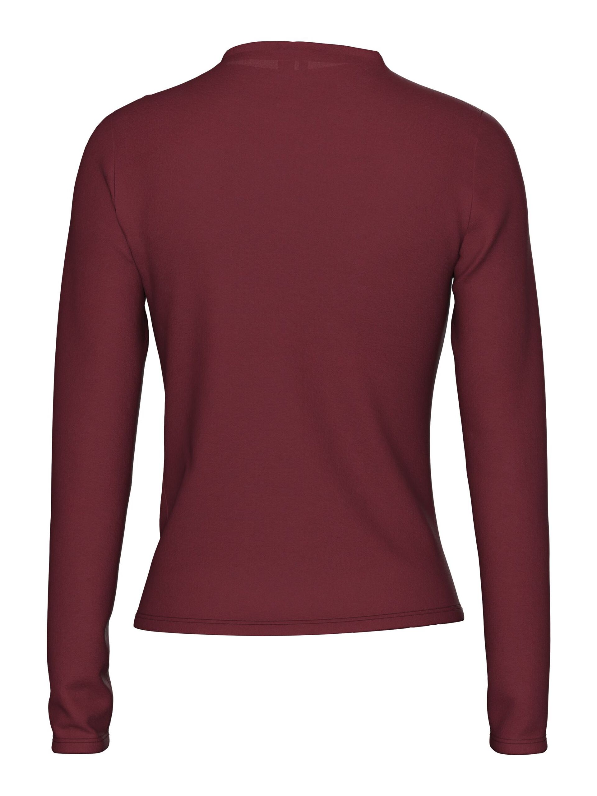 Carousel image - PCMADISON LONG SLEEVED TOP, Tawny Port | 6