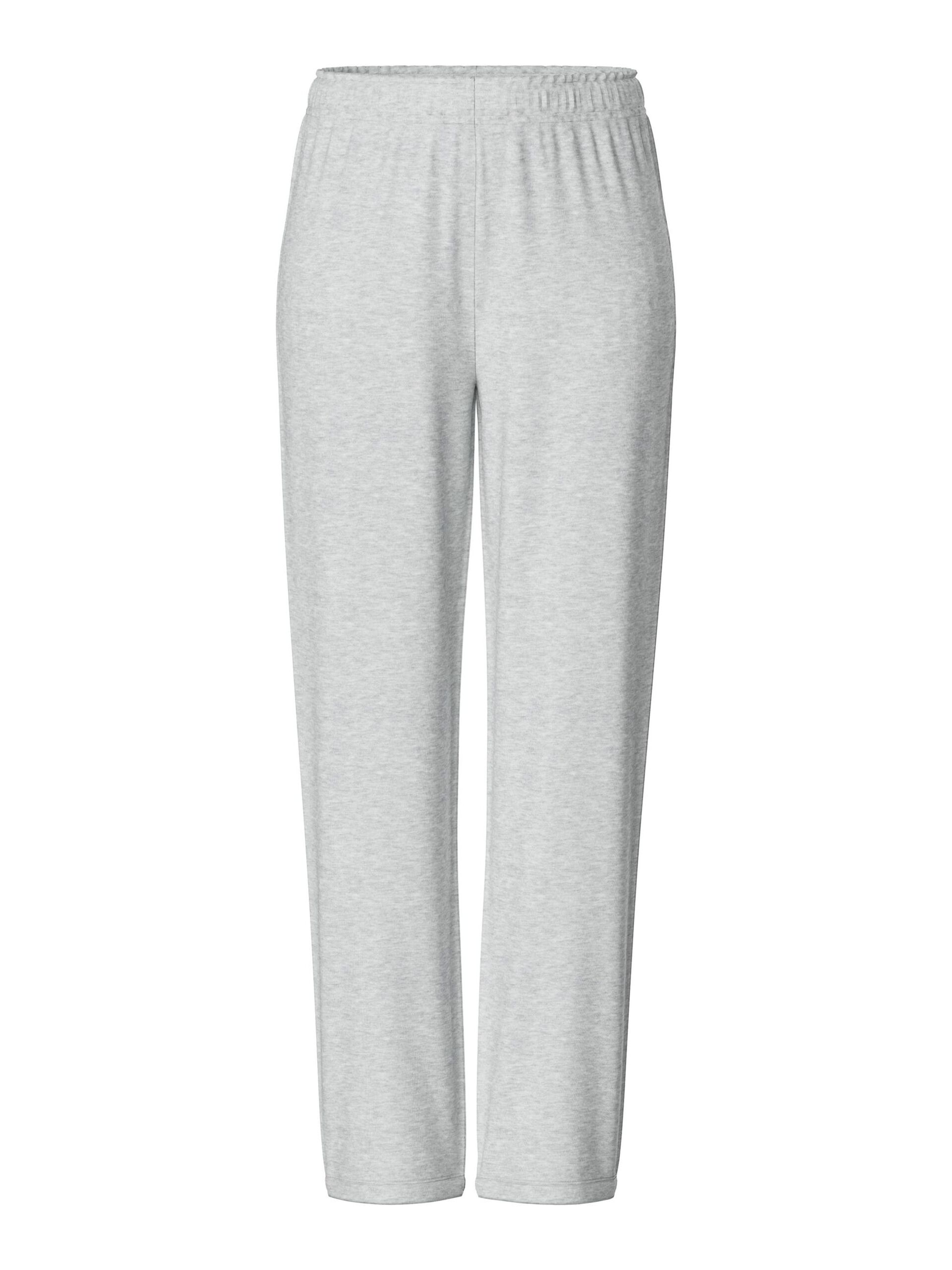 Carousel image - PCCHILLI - DROIT JOGGING EN MOLLETON, Light Grey Melange | 6