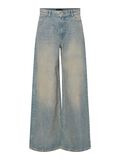 Product image thumbnail - PCSELMA MW WIDE FIT JEANS, Medium Blue Denim | 5