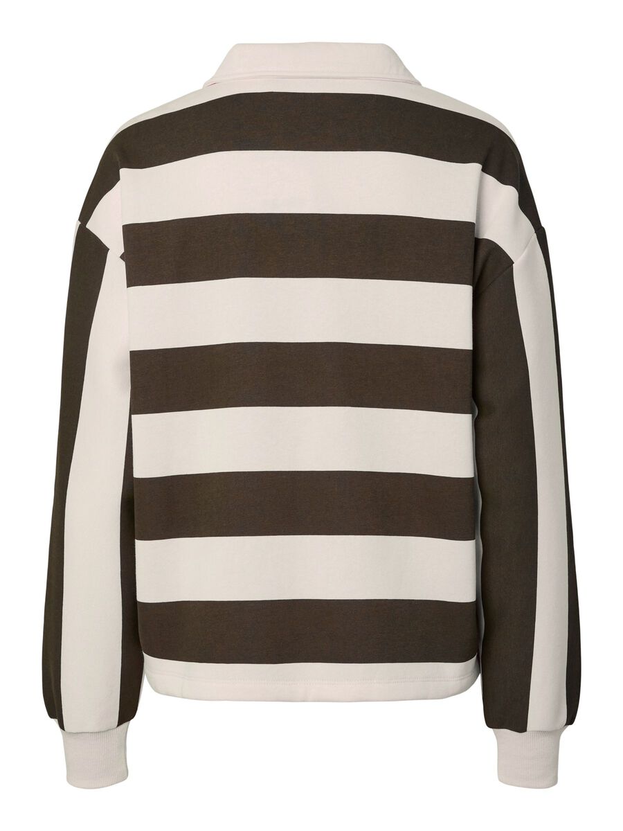 Carousel image - PCFILUCCA LOOSE POLO SWEATSHIRT, Delicioso | 7