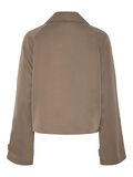 Product image thumbnail - PCSCARLETT KORT TRENCHCOAT, Brown Lentil | 6